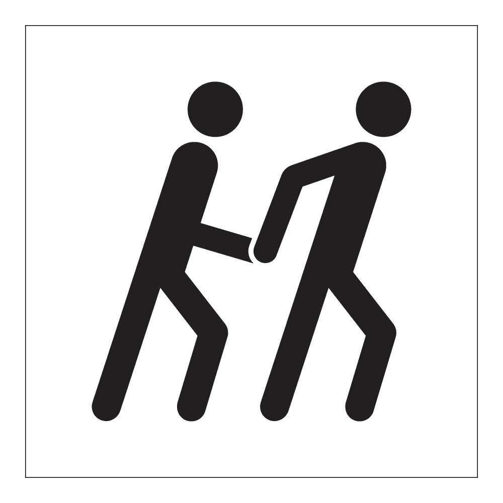 Informasjonsskilt: Personlig assistent tilgang