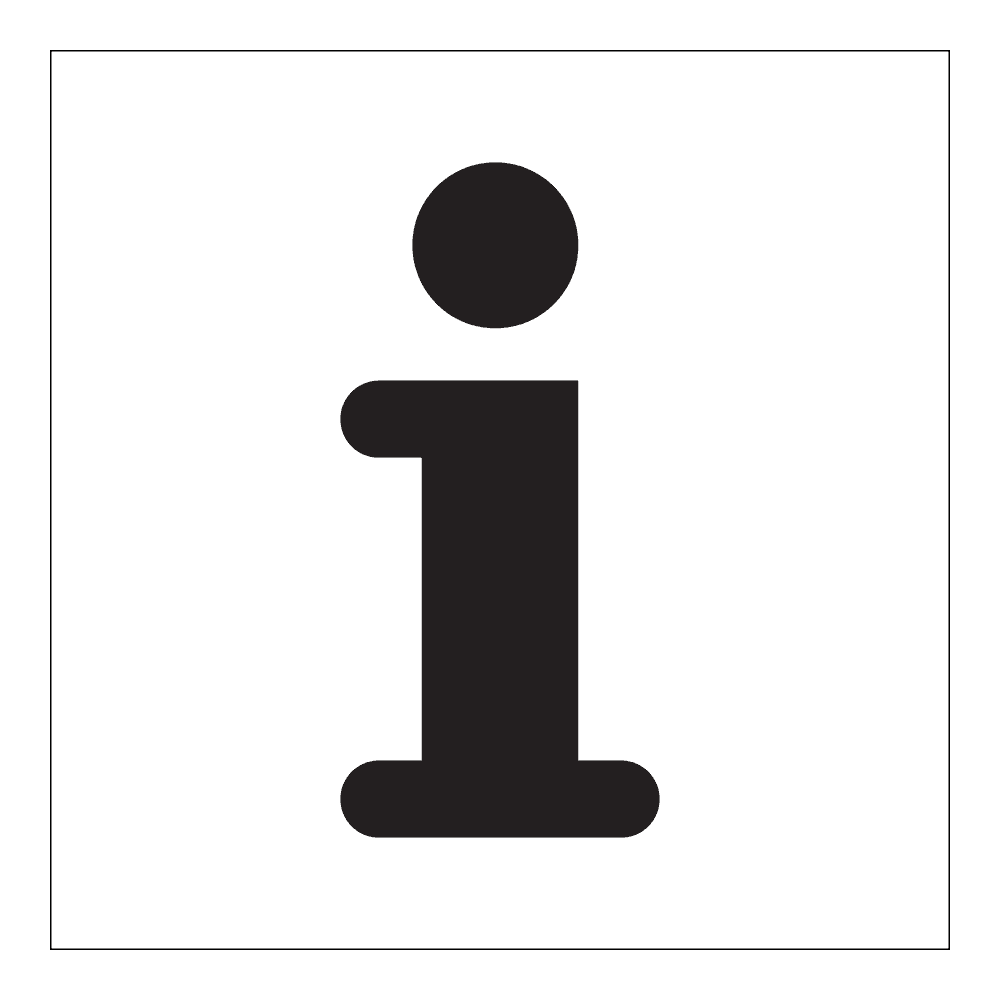 Informasjonsskilt: Informasjon