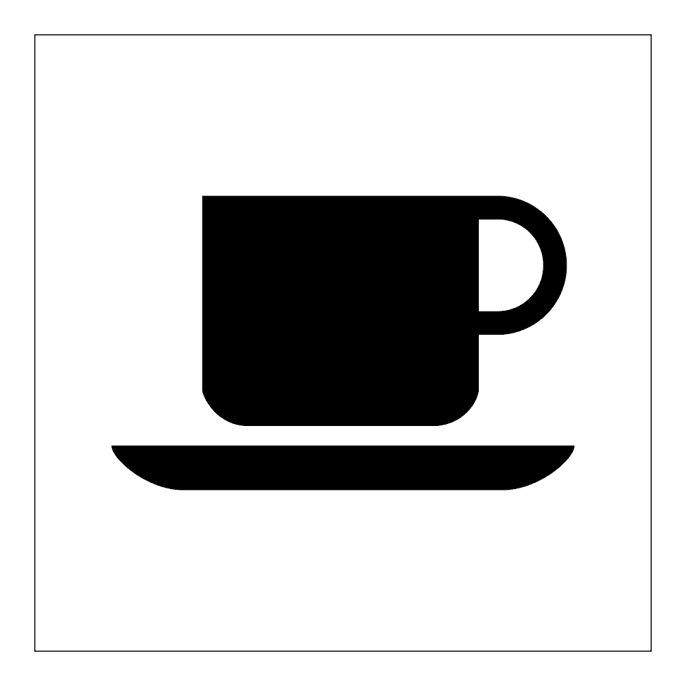 Informasjon klistremerke: Kantine
